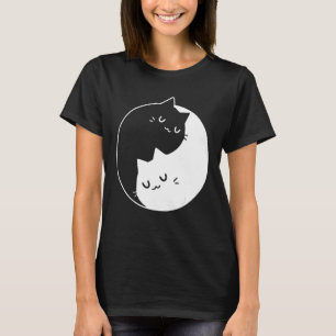 Camiseta Ying Yang Cats Gato