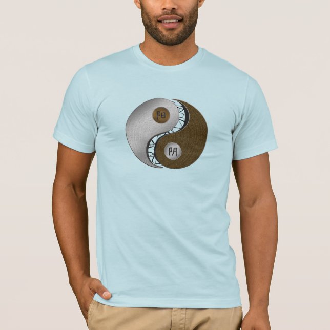 Camiseta Ying Yang em Tensão (WS) (Frente)