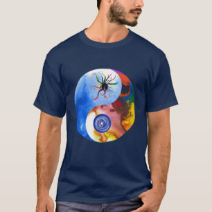 Camiseta YinYang Archangel Luci Michael tshirt