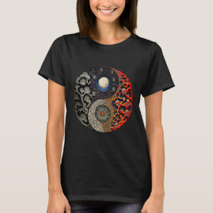 Camiseta Yinyang Yoga Zen Yin Yang Meditação _1