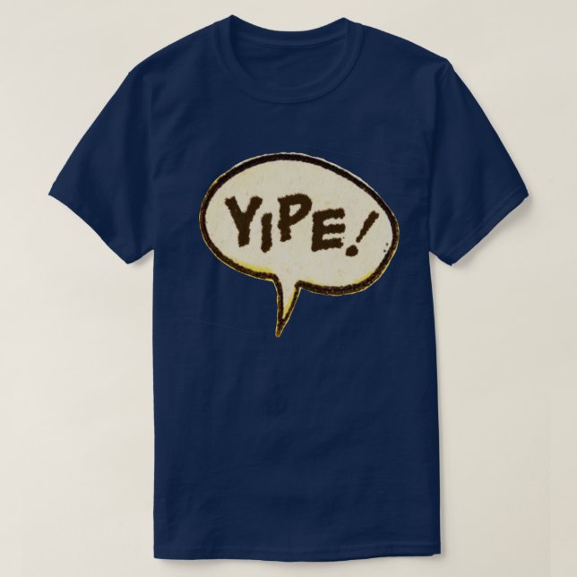 Camiseta yipe (Frente do Design)
