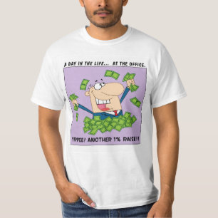 Camiseta Yippee; Eu obtive a um outro aumento de 1% este
