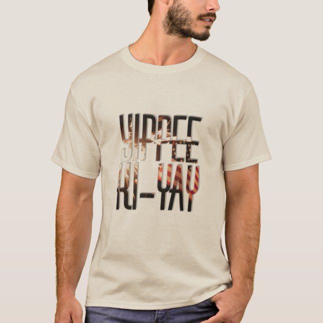 Camiseta Yippee Ki-yay (Frente)