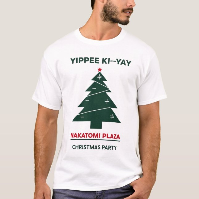 Camiseta Yippee Ki Yay Nakatomi plaza (Frente)
