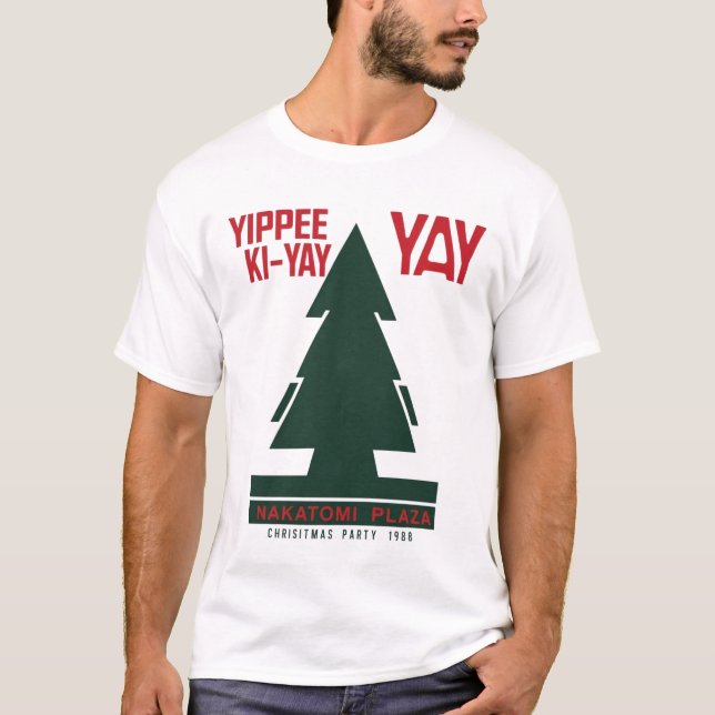 Camiseta Yippee Ki Yay Nakatomi plaza (Frente)