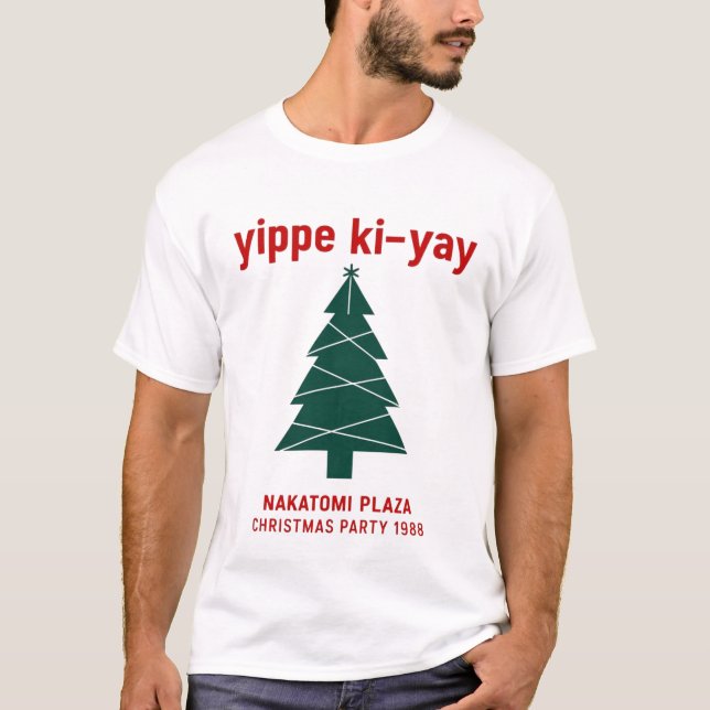 Camiseta Yippee Ki Yay Nakatomi plaza (Frente)