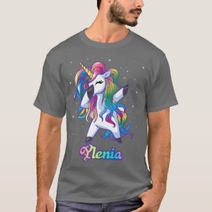 Camiseta YLENIA Unicorn Oferece Presentes Para Meninas De A