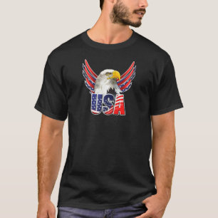 Camiseta Ylh Ats Usa Eagle Patriotic Eagle Freedom Eagle R
