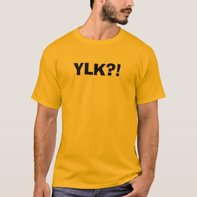 CAMISETA YLK?! (Frente)