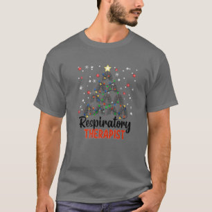 Camiseta YNBV Terapêutica Respiratória Árvore de Natal X