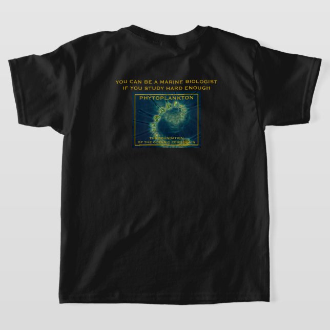 Camiseta YNOTME PHYTOPLANKTONT-Shirt (Postura das costas)