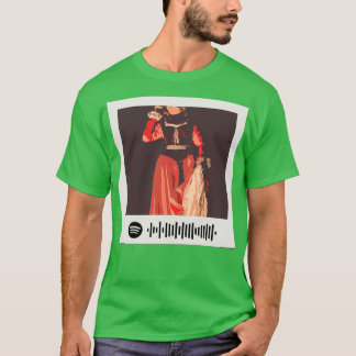 Camiseta Yo A Pirata Vida para Mim Spotify Código QR 2