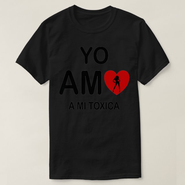 Camiseta Yo Amo a mi Toica San Valentin (Frente do Design)