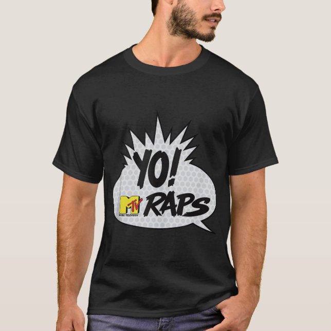 Camiseta YO! Bolha de Tópicos da MTV Raps (Frente)