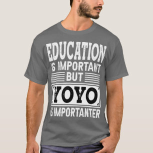 Camiseta Yo É Importante Jovens Engraçados Brincadeira Brin