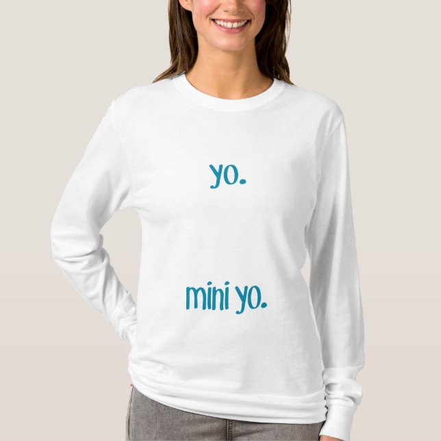 Camiseta Yo e Mini Yo (Frente)
