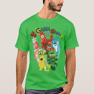 Camiseta Yo Gabba Gabba Hello Friends Cast PhotoV Show gift