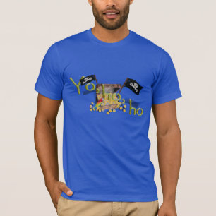 Camiseta YO HO HO Pirate Treasure Chest