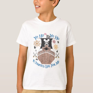 Camiseta Yo Ho Pirate Cruise A Pirate's Life For Me Family 