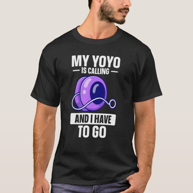 Camiseta Yo My Yo-Yo está chamando (Frente)