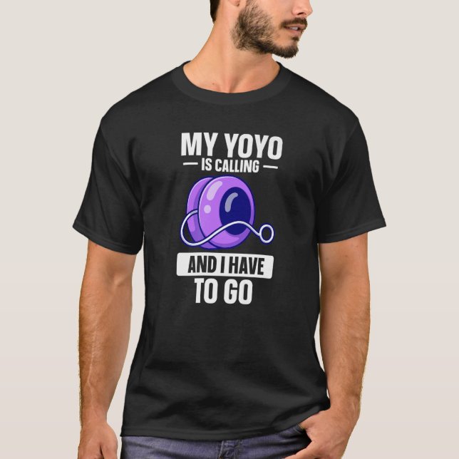 Camiseta Yo My Yo-Yo Está Chamando Premium (Frente)