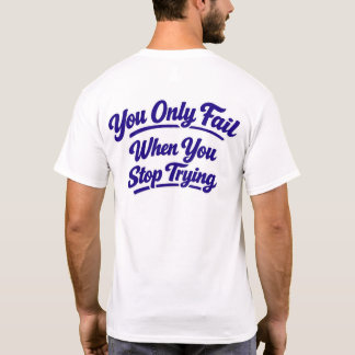 Camiseta Yo only fail T-Shirt Atrás