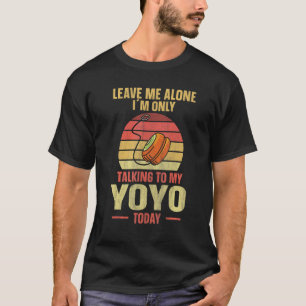 Camiseta Yo Retro Só Falando Com Meu Yo-Yo