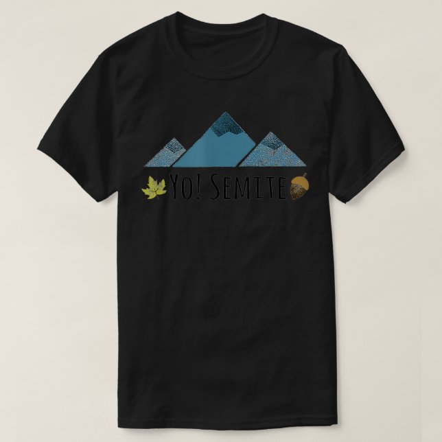 Camiseta Yo Semite Yosemite YoSemite Tee (Frente do Design)