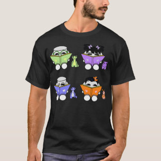 Camiseta Yo Siblings OBABYBOT Toy Robot Leitura