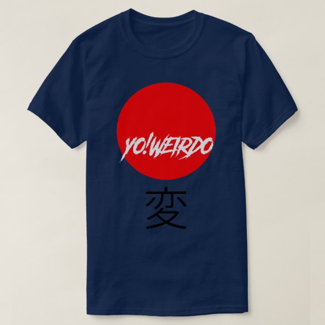 Camiseta Yo! Weirdo Red Flavor Premium (Frente do Design)