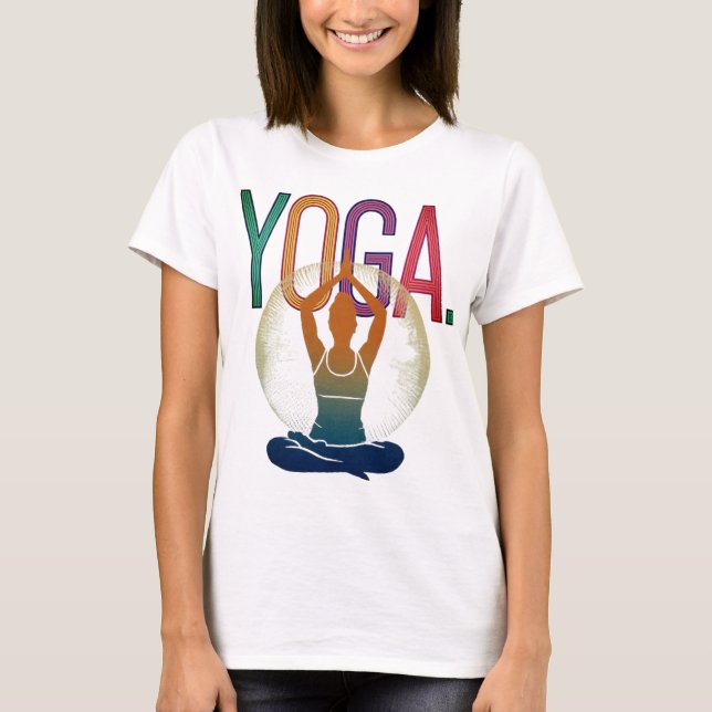 CAMISETA "YOGA." (Frente)