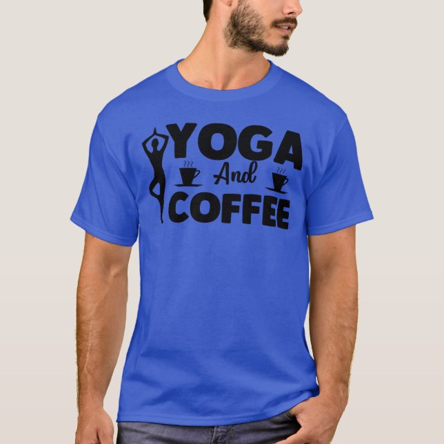 Camiseta Yoga And Coffeetshirt girl (Frente)