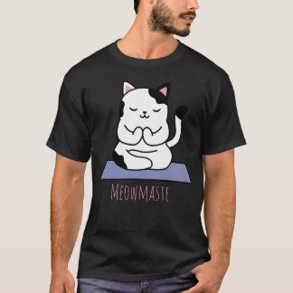 Camiseta Yoga Animal Meowmaste