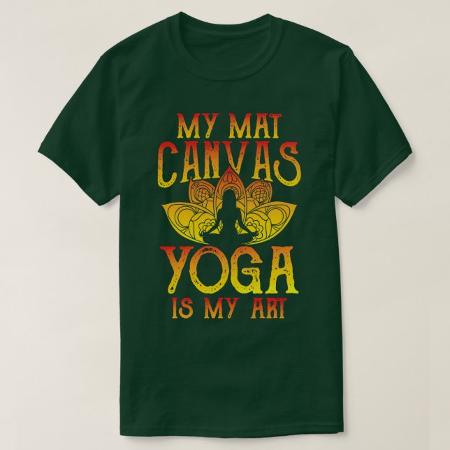 Camiseta Yoga Art (Frente do Design)