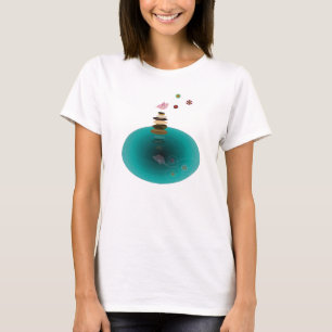 Camiseta Yoga, Birdy Equilibrando.