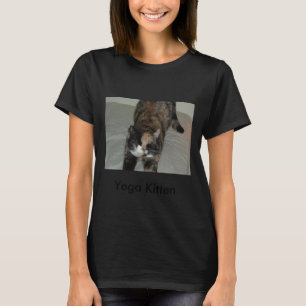 Camiseta Yoga Calico Cat