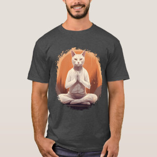Camiseta Yoga cat T-Shirt