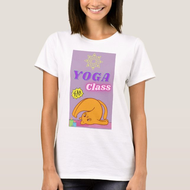 Camiseta Yoga classe T-Shirt (Frente)