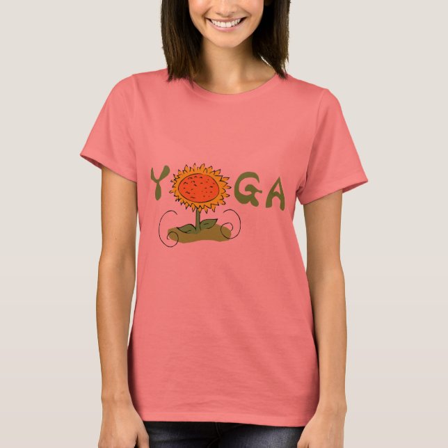 Camiseta Yoga Cute (Frente)