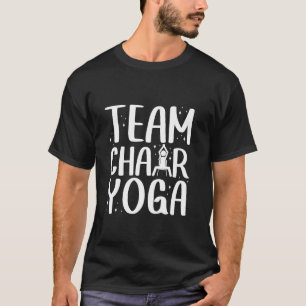 Camiseta Yoga de Cadeira em Equipe