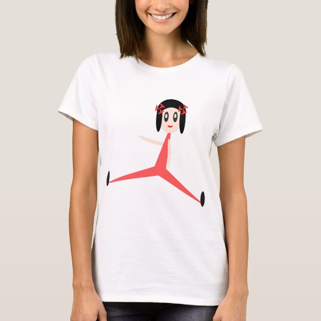 Camiseta "Yoga Diva" (Frente)
