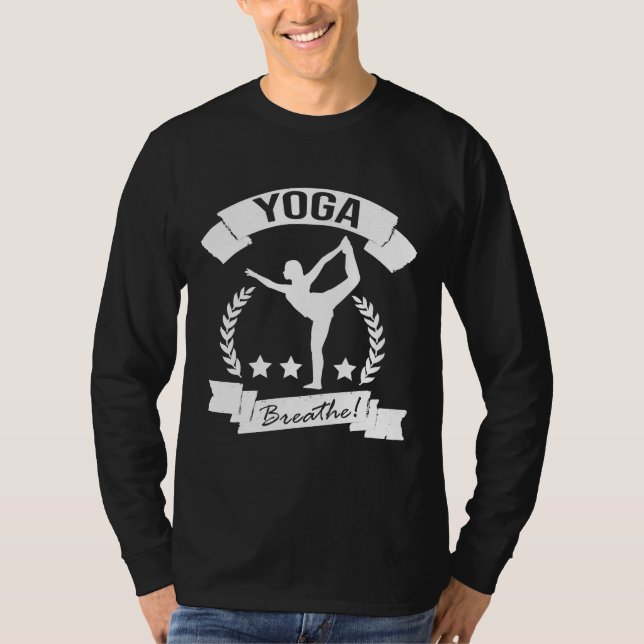 Camiseta Yoga É Equilíbrio (Frente)