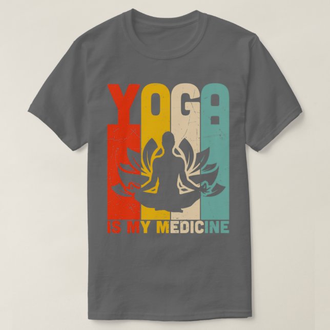Camiseta Yoga é meu remédioThirt (Frente do Design)