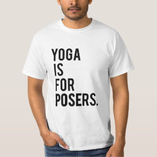 Camiseta "Yoga é para os vendedores"