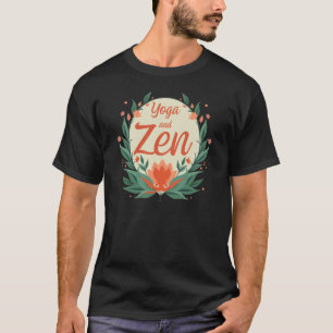 Camiseta Yoga e Zen - Encontre seu equilíbrio
