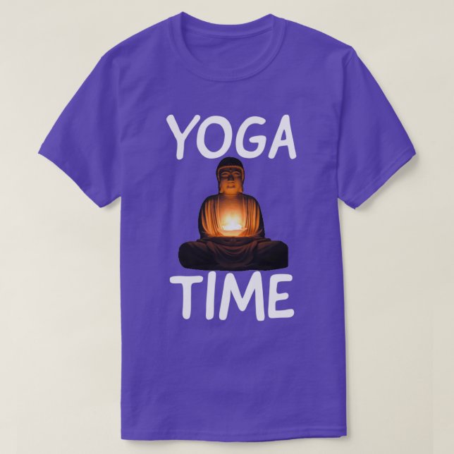 Camiseta yoga engraçada 9 (Frente do Design)