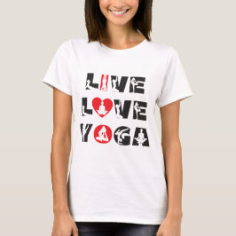 Camiseta Yoga - Eu Amo Yoga T-Shirt