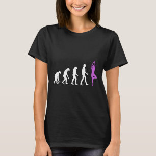 Camiseta Yoga Evolution Ashtanga Yoga Hatha Yoga Asanas Vin