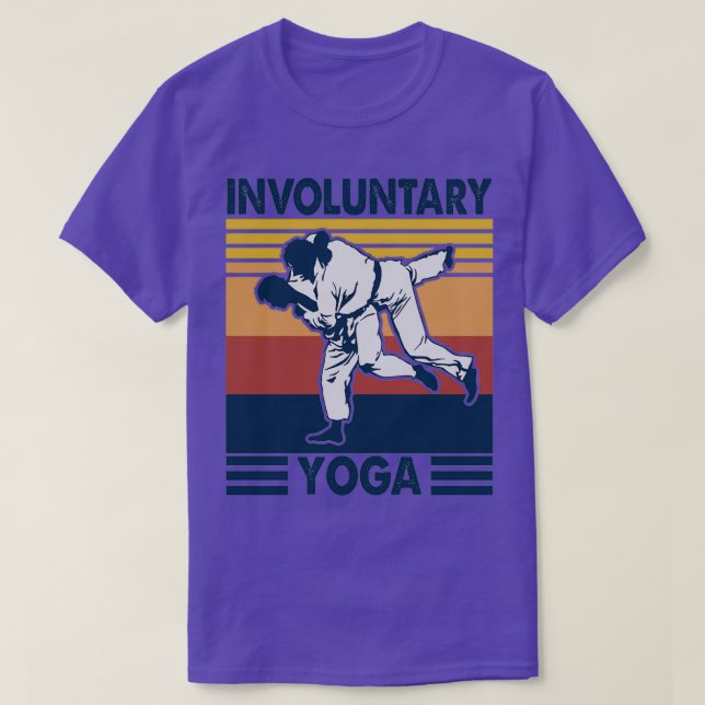 Camiseta Yoga Funny Jiu Jitsu Lover voluntário (Frente do Design)