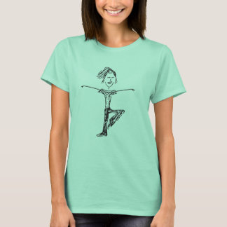Camiseta Yoga Girl | Preto
